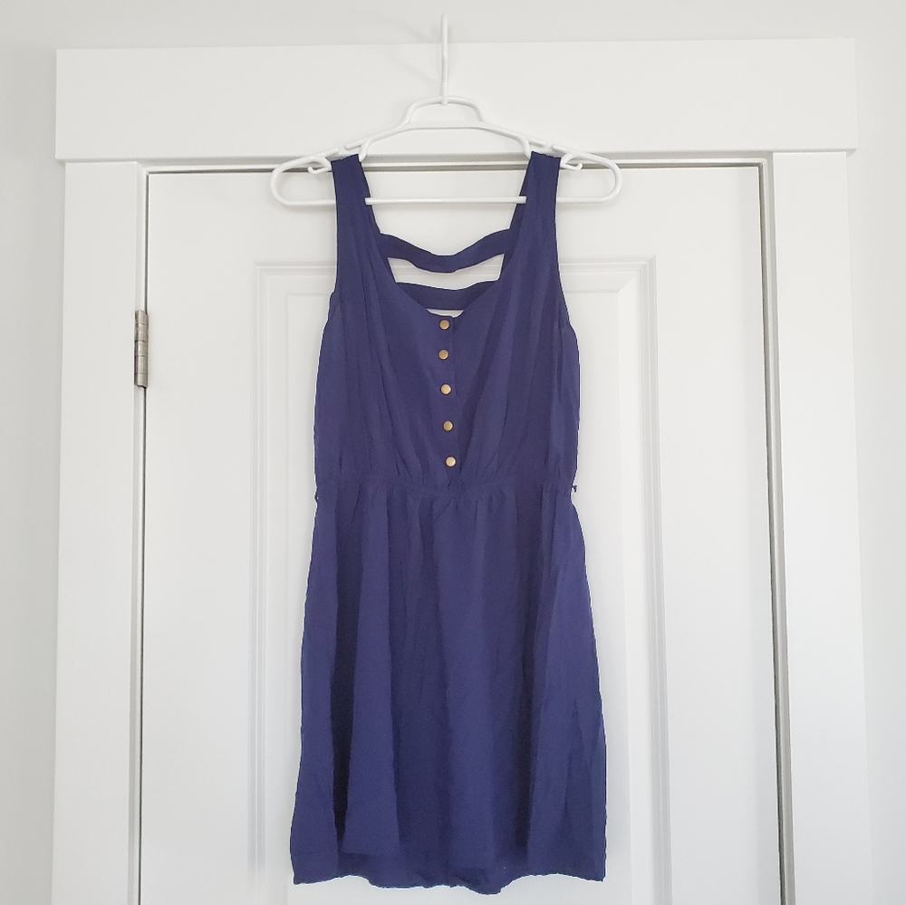 Forever 21 Navy Mini Summer Dress